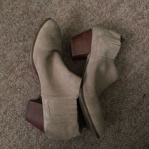 Dolce Vita Tan Ankle Booties